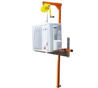 Cranes, lifting tools for air conditioning installation, lifting height, crane bracket for outdoor air conditioning installation, manual winches (Rope 10 meters)