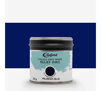 CRANFIELD : Caligo : Safe Wash : Relief Ink : 250g Tin : Prussian Blue