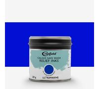 Cranfield : Caligo : Safe Wash : Relief Ink : 250g Tin : Ultramarine