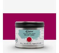 Cranfield : Caligo : Safe Wash : Relief Ink : 500g Tin : Process Red (Magenta)