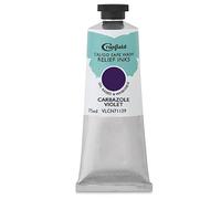 Cranfield Caligo, Safe Wash Relief Ink, 75ml Tube, Carbazole Violet, VLCN71139