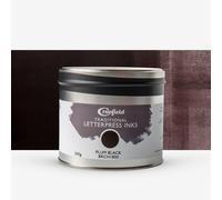 Cranfield : Traditional Letterpress Ink : 500g : Plum Black