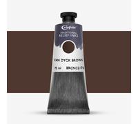Cranfield : Traditional Relief Ink : 75ml : Van Dyck Brown