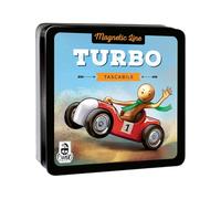 Cranio Creations - Magnetic Line Turbo, The Great Classic Racing Game in Pocket Magnetic Version, Italian Edition