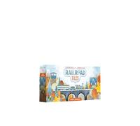 Cranio Creations - Railroad Tiles, Forest Expansion - Expand your Railroad Trip in the Forest! - 1-4 Players, 45 Min - Age 8+ - Expansion - Italian Language Edition