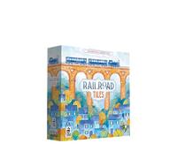 Cranio Creations - Railroad Tiles - Network Connections - 1-4 Players, 45 Min - Family Game - Age 8+ - Italian Language Edition