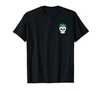 Cranium Skull Botanical Terrarium Macabre Gothic T-Shirt