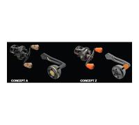 13 Fishing Concept Z Power Reel Handle Silver