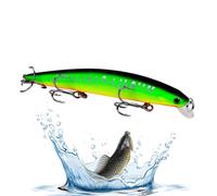 Crank Baits Hard Realistic Shockproof Artificial Bait Deep Diving Swimming Bait for Outdoor Reefs Trenches Rivers Lakes Reservoirs Sea