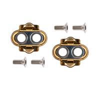 Crank Brothers 0 Degree Race Cleats Pair Mountain Bike Brass