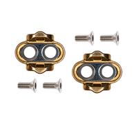 Crank Brothers 0 Degree Race Cleats Pair Mountain Bike Brass