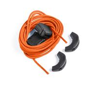 Crank Brothers Footwear Replacement Parts Shoelace - Speedlace Orange