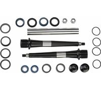 Crankbrothers Long Spindle Pedal Axle Black