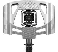 Crank Brothers Mallet 2 Pedals Raw/Silver with Black Spring