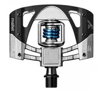 Crank Brothers Mallet 3 Pedals - Black / Raw / Blue