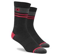Crank Brothers Socks Black-RED-Grey L/XL