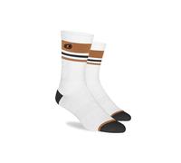 Crank Brothers Socks White-Brown-Black S/M