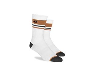 Crank Brothers Socks White-Brown-Black S/M