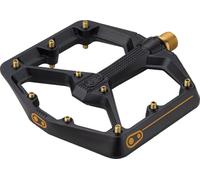 Crank Brothers Stamp 11 MTB Mountain Bike Platform Pedals Titanium Black Large
