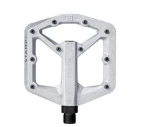 Crankbrothers Platform Pedals Stamp 2 - Aluminum 9/16 Raw Silver - Small