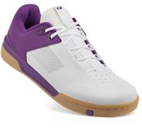 Crank Brothers Stamp Lace MTB Mountain Bike Shoes - Bernard Kerr Ltd Edition White/Purple