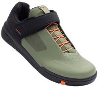 Crankbrothers Stamp Speed Lace Cycling Shoes, Green/Black/Orange, UK 9.5 / EU 44