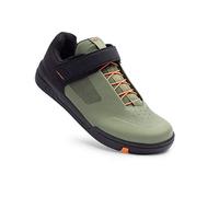 Crank Brothers Stamp Speed Lace Cycling Shoes, Green/Black/Orange, UK 4 / EU 37