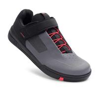 Crank Brothers Stamp Speed Lace Cycling Shoes, Grey/Black/Red, UK 12 / EU 47