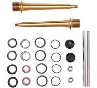 Crankbrothers Titanium Spindle Pedal Axle Yellow,Black