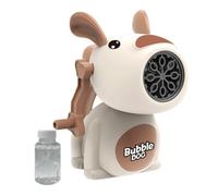 Crank Bubble Machine - Cute Bubble Toy for Puppy, Outdoor Blowing Game, Birthday Party Decorations, Wedding, Summer Entertainment for | Perfect for Act