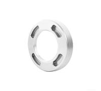 Crank Cap Removal Tool, Aluminum Alloy, for sram for dub Compatible, Bottom Bracket Repair Hardware, Construction for Bike Mechanics and DIY Enthusiasts(B-Silver)