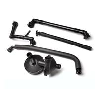Crank Case Breather Pipe Compatible with BMW for E60 E83 X3 E53 X5 E85 Z4 E46 320i 323i 325i 328i Car PVC Plastic Black Crankcase Vent Valve Water Separator 11617501566