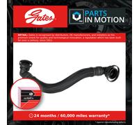 Crank Case Breather Pipe Hose fits AUDI S5 8T3 4.2 07 to 12 CAUA Gates Quality