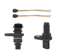 Crank Engine Crankshaft Position Sensor Crankshaft Camshaft Position Sensor/Fit For Nissan Cube NV200 Sentra Versa Tiida 09-15 1.6L FWD 23731-3LM1A 23731-EN20A 23731-1VA0A(X2 Sensor and Plug)