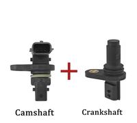 Crank Engine Crankshaft Position Sensor Crankshaft Camshaft Position Sensor/Fit For Nissan Cube NV200 Sentra Versa Tiida 09-15 1.6L FWD 23731-3LM1A 23731-EN20A 23731-1VA0A(X2 Sensor)