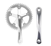 Crank for Bikes - Spare Parts for Cycling, Crank Group Aluminium Alloy for Road Racing, Urban Paths, Trips