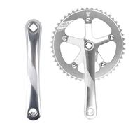 Crank for Mountain Bike - Spare Parts for Cycling, Aluminium Alloy Crank Assembly for Road Racing, Urban Paths, Off-Road Trips