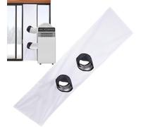 Crank Out Window AC Vent Kit - Waterproof Universal Soft Cloth Seal