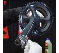 Crank Protective Film for Bicycle Compatible with SRAM Shimano 3T Pack of 2 | TPH Bicycle Crank Protection Sticker Set for SRAM Shimano DA UT 105 Tiagra 3T Red Force R9100 R8000 FC6800 R7000 Carbon
