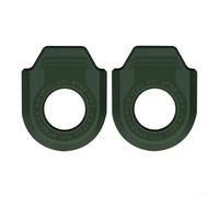 Crank Protector Cover for Mountain and Road Bikes Using For TPU Material with Dual-Side Shielding and Minimal Weight Profile (Green-A)