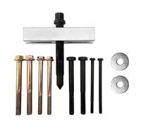 Crank Pulley Removal Tool | Non-Slip Adjustable Hand Tools - Crankshaft Flywheel Remover Puller | for Truck Sedan Pickup SUV Automotive AC Gear Shaft Brake Bearing Water Pump