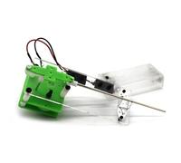 Crank Reciprocating Linear Motion Model DIY Electric Transmission Actuator Mechanical Movement Demonstrator Physics Power Drive Teaching Kit Student Maker Hands-On Assembly Experimental Equipment