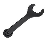 Crank Removal Tool, Carbon Steel Bottom Bracket Crank Wrench, 2-in-1 Repair Tool Bottom Bracket Removal Tool for Crank and Bottom Bracket Installation