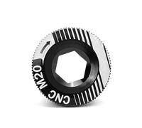 Crank Screw On Mountain Bike - M20 Fixing Screws for Bicycle Crank | Treated Aluminum Alloy Cap, Compatible with Racing Bike, Bicycle