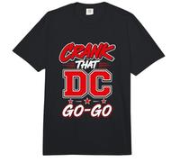 Crank that DC Go-Go Washington District Music Graphic Comfort Colors Adult Heavyweight T-Shirt