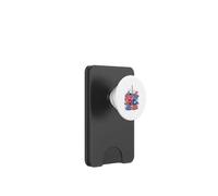 Crank That Go-Go Washington DC Music Vintage Red Blue PopSockets PopWallet for MagSafe