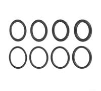 Crank Washers, 4-Pack 24/30mm Aluminum Alloy Spacers, Noise Reduction Stability Upgrade, Custom Fit for Hollow Axle Systems, Essential for Cycling Maintenance(30mm)