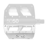 Crankbrothers 5050 X Left Plate One Size Silver