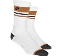 Crank Brothers Socks White-Brown-Black S/M