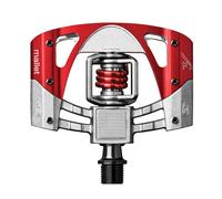 Crank Brothers Mallet 3 Pedals Raw/Red Mountain MTB